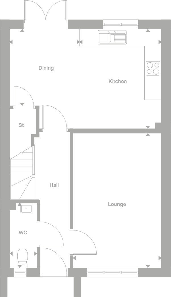 2D floor plan