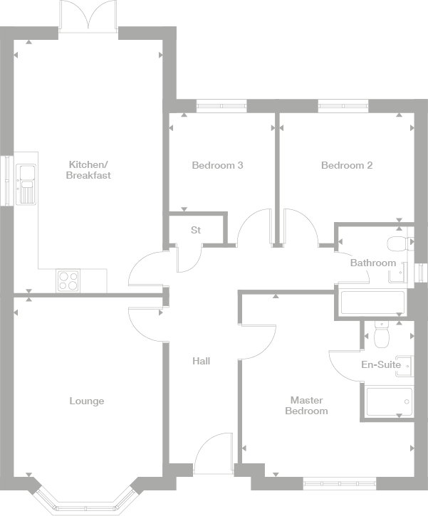 Abberley 3 bedroom house for sale in Bottesford