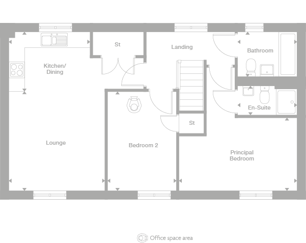2D floor plan
