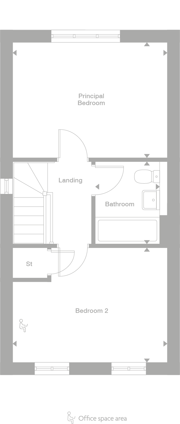 2D floor plan