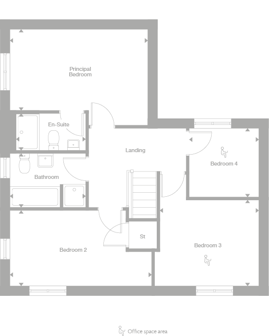 2D floor plan
