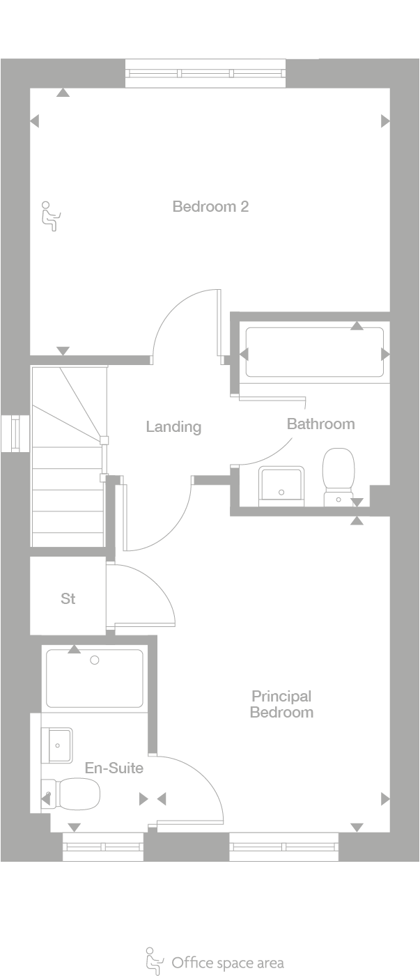 2D floor plan