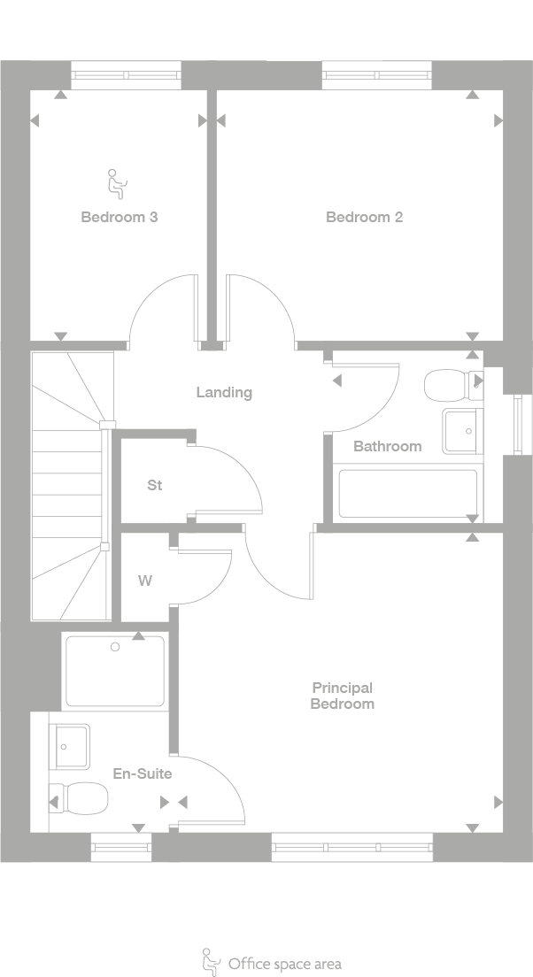 2D floor plan