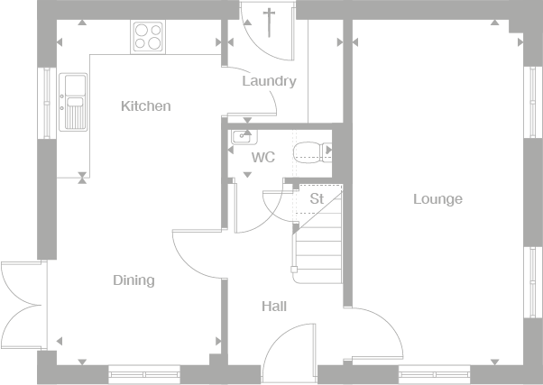 2D floor plan