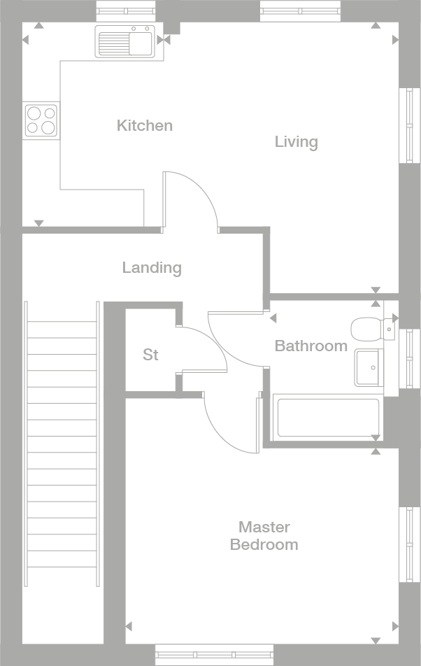 2D floor plan