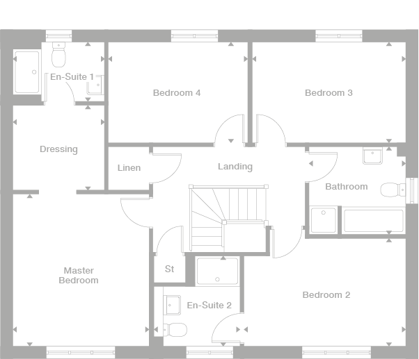 2D floor plan
