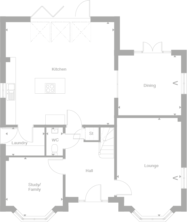 2D floor plan