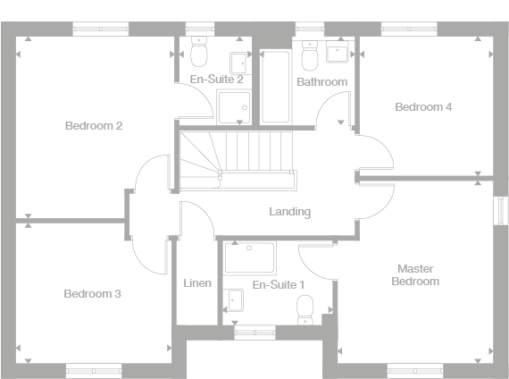 2D floor plan