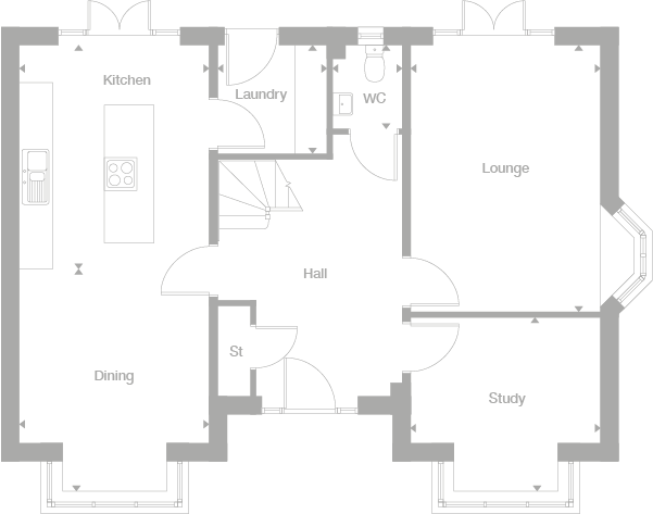 2D floor plan