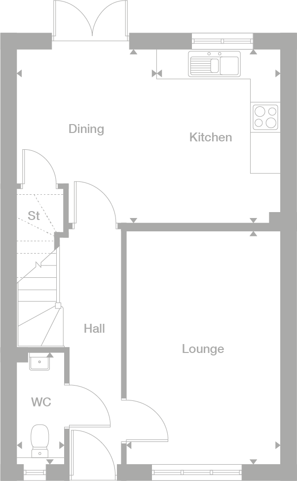 2D floor plan