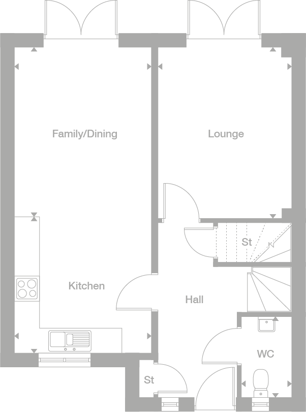 2D floor plan