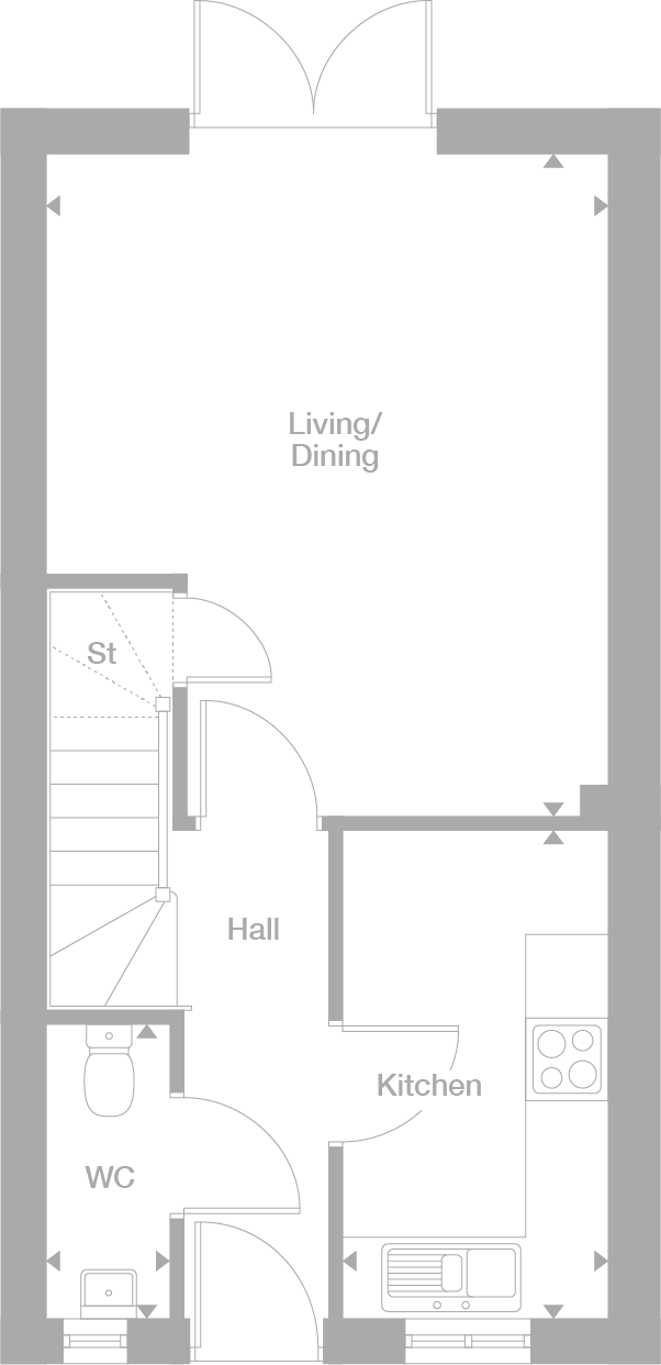 2D floor plan