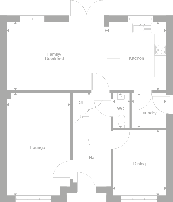2D floor plan