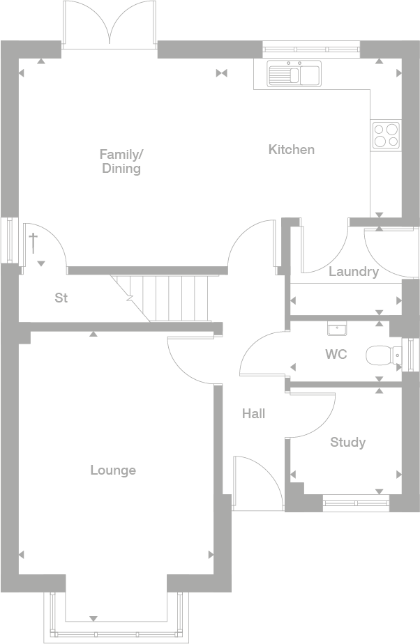 2D floor plan