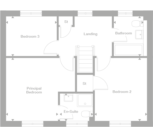 2D floor plan
