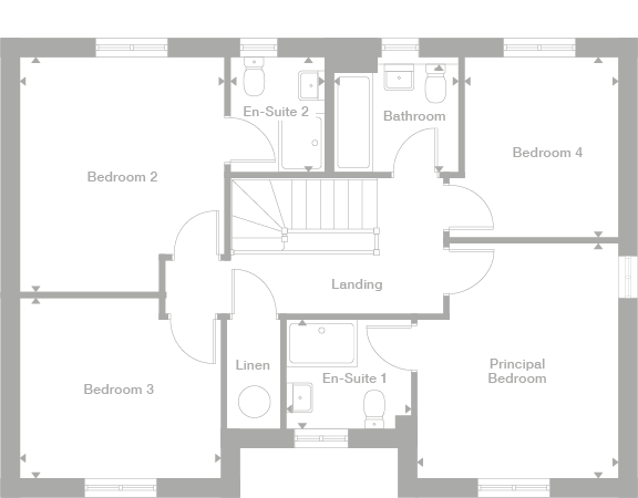 2D floor plan