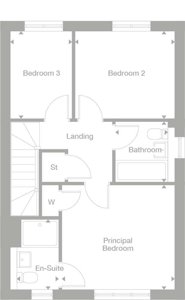 2D floor plan