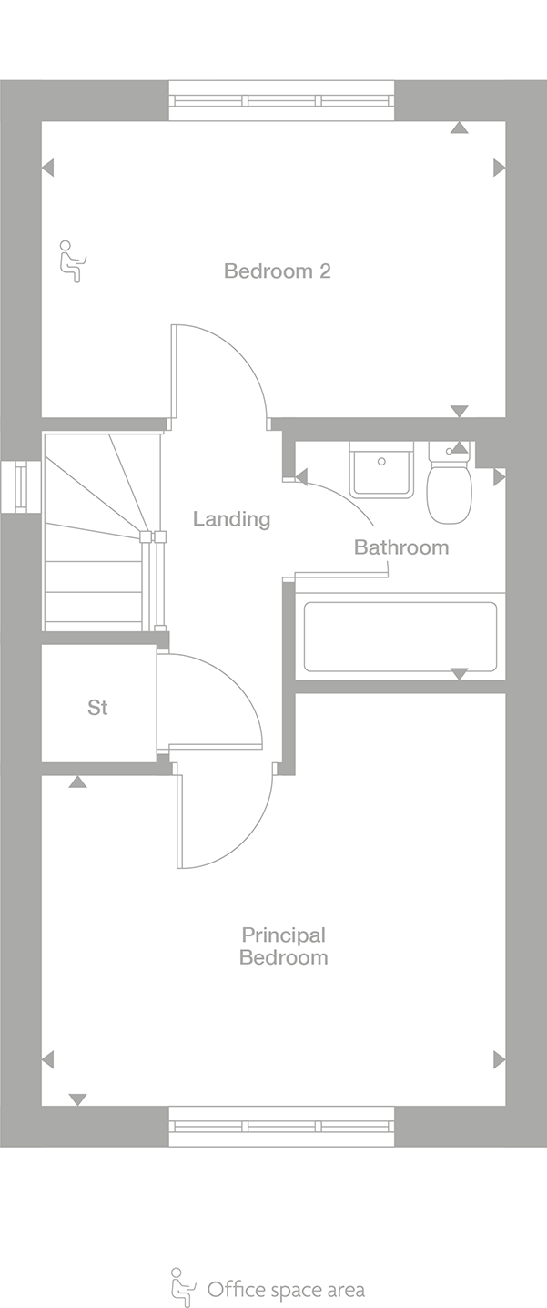 2D floor plan