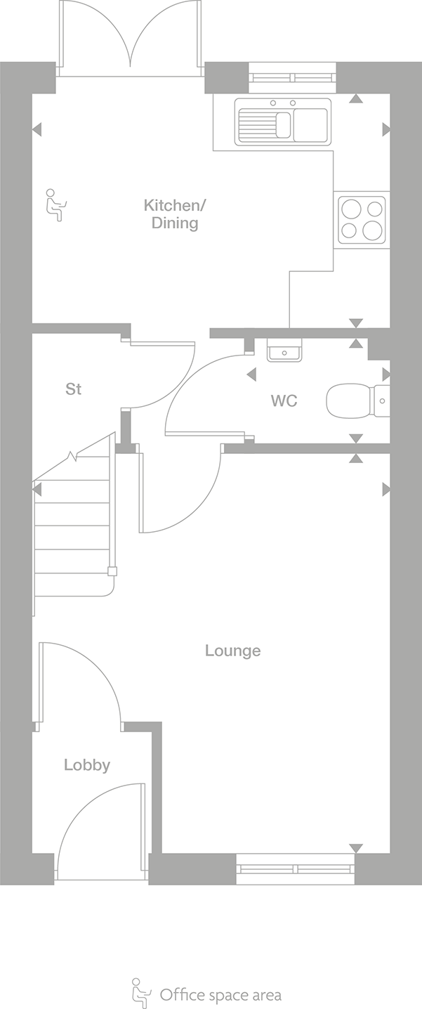 2D floor plan