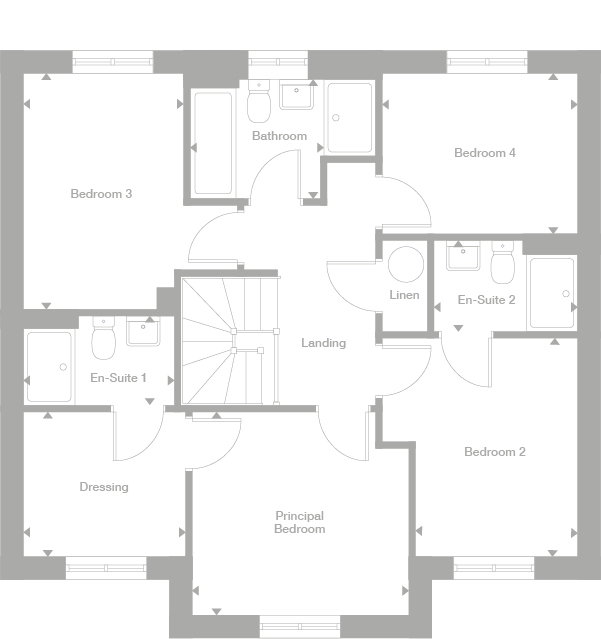 2D floor plan
