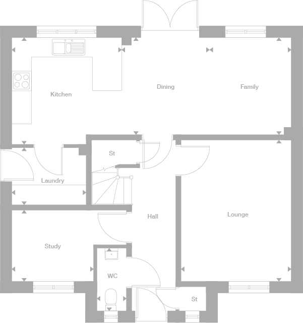 2D floor plan