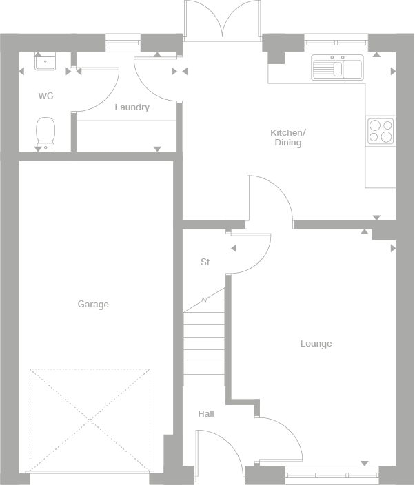 2D floor plan