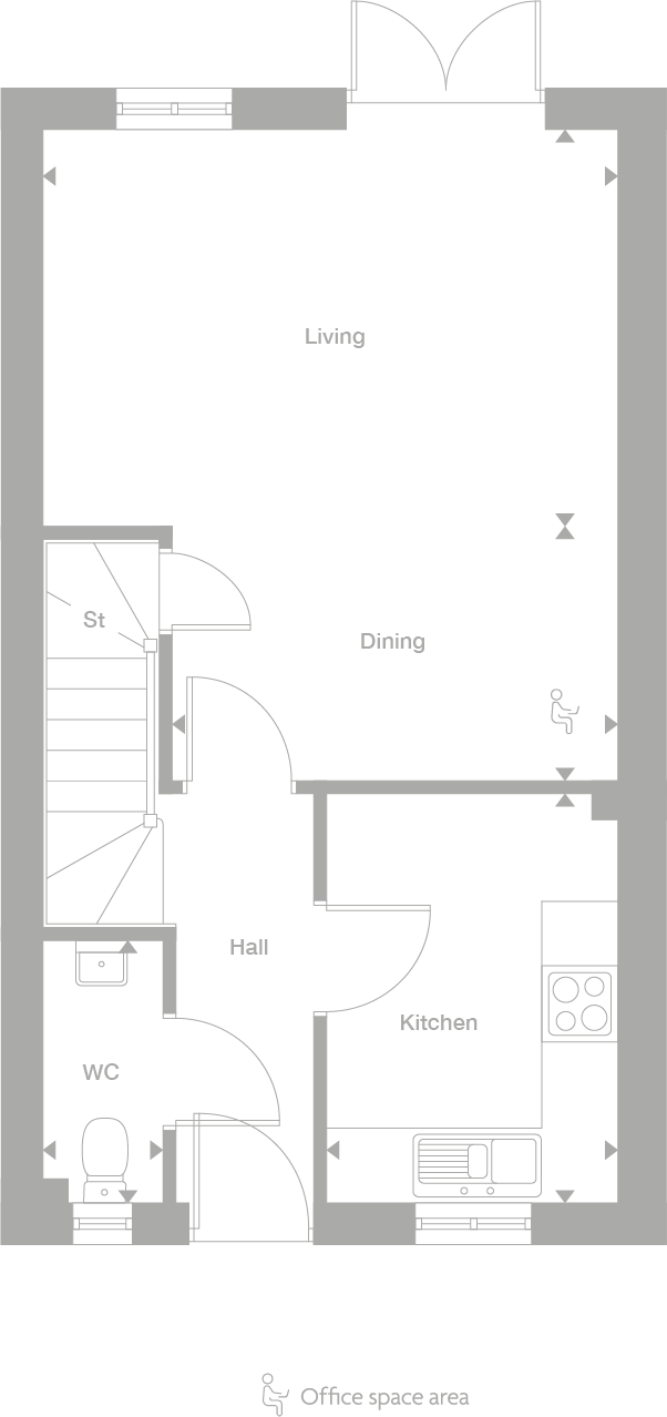 2D floor plan