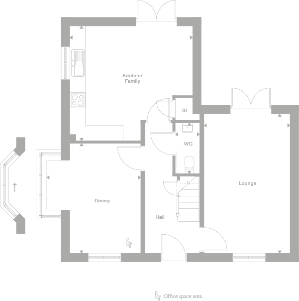 2D floor plan