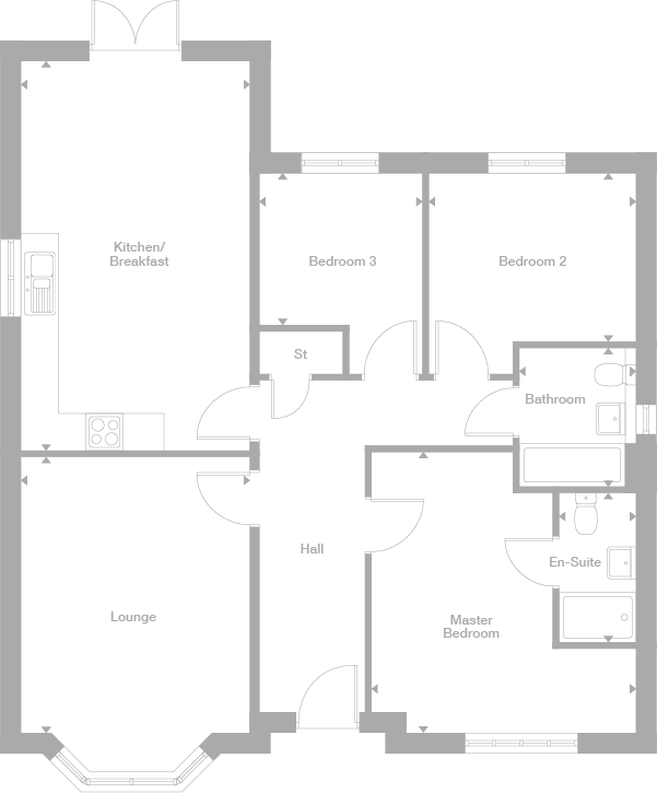 2D floor plan