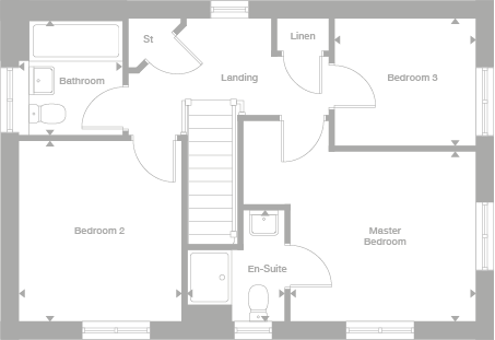 2D floor plan