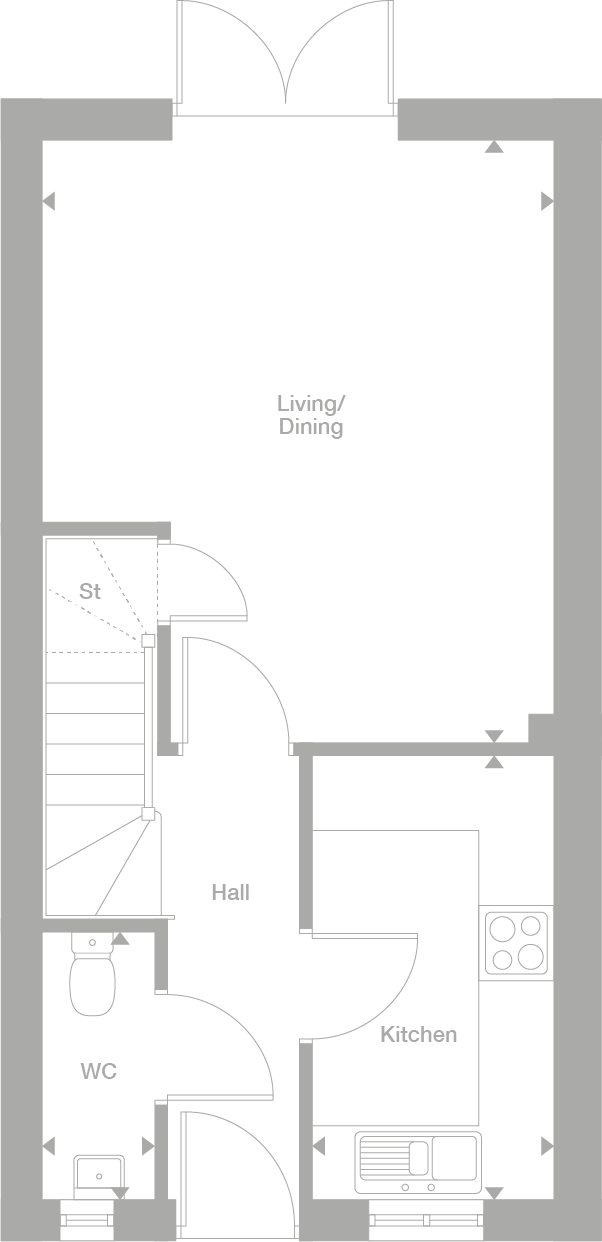 2D floor plan
