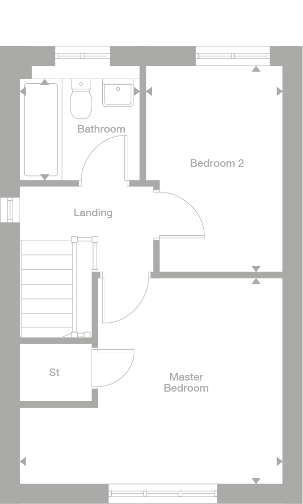 2D floor plan