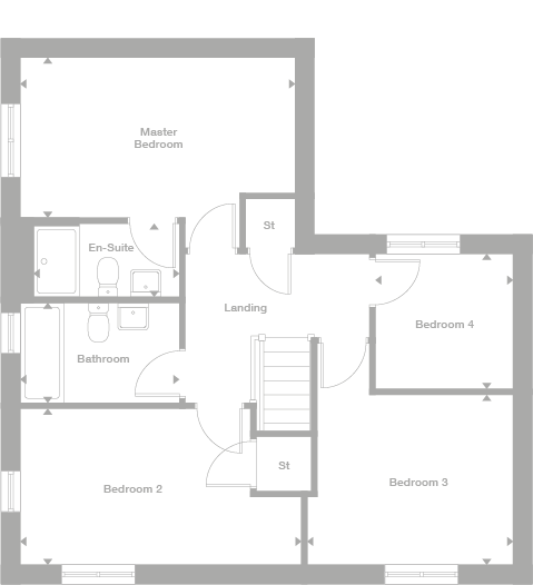 2D floor plan