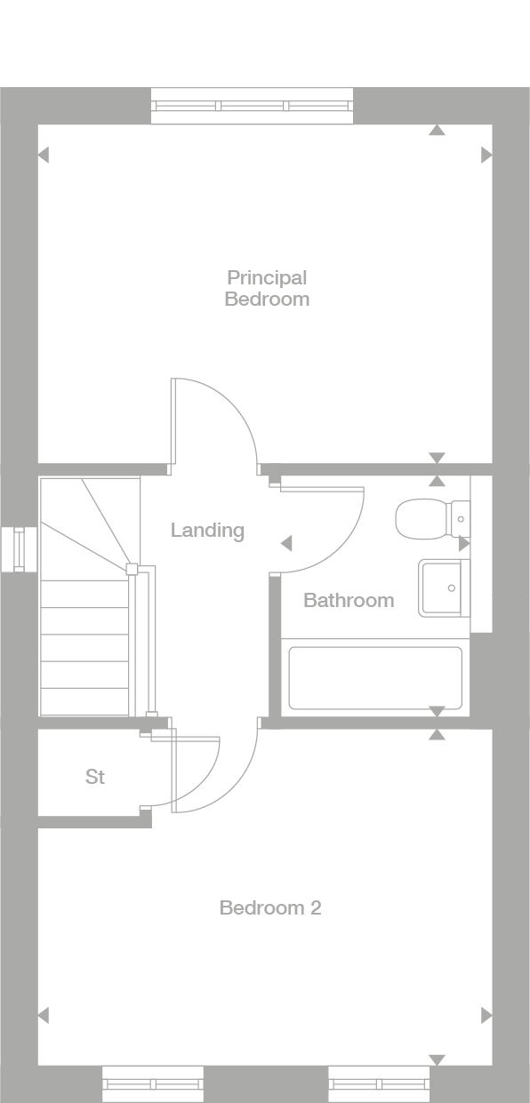 2D floor plan