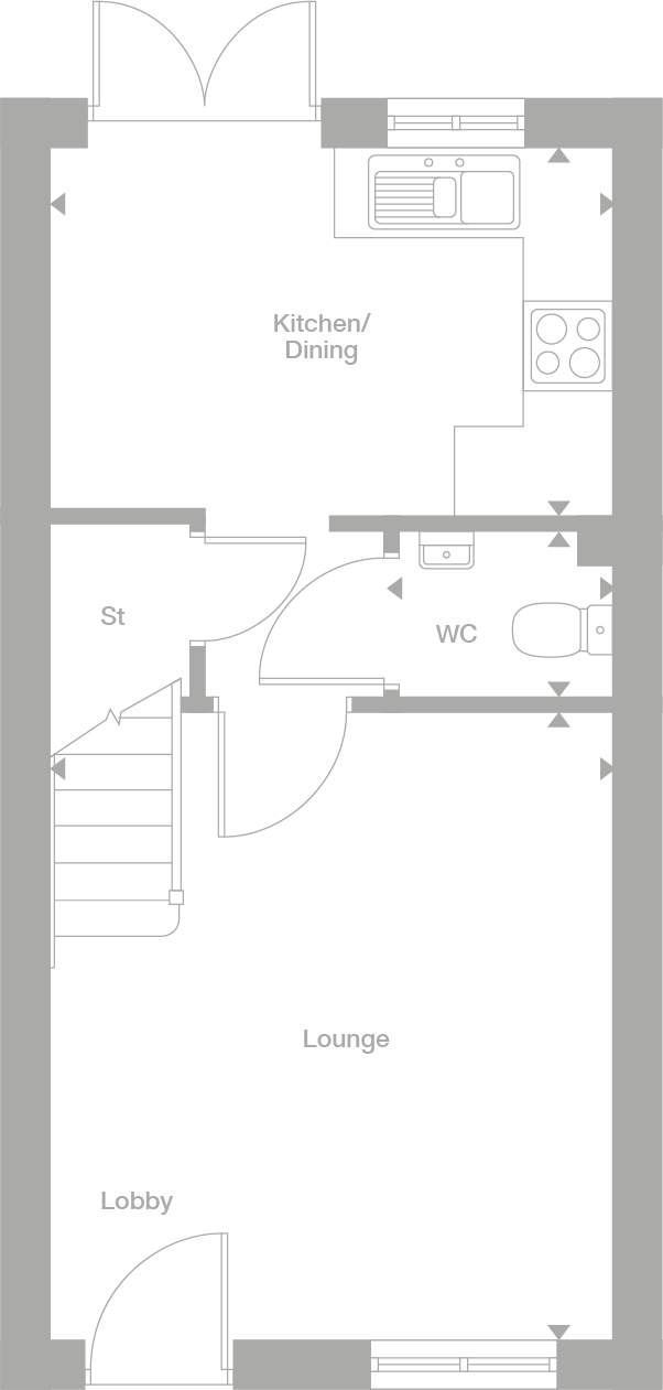 2D floor plan