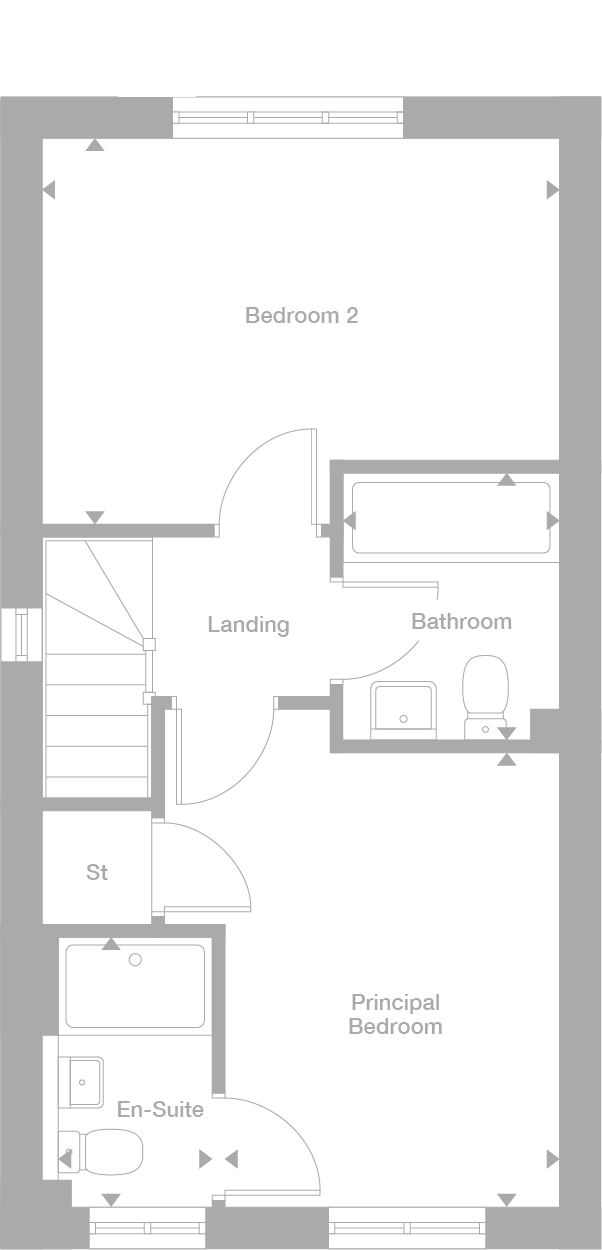 2D floor plan