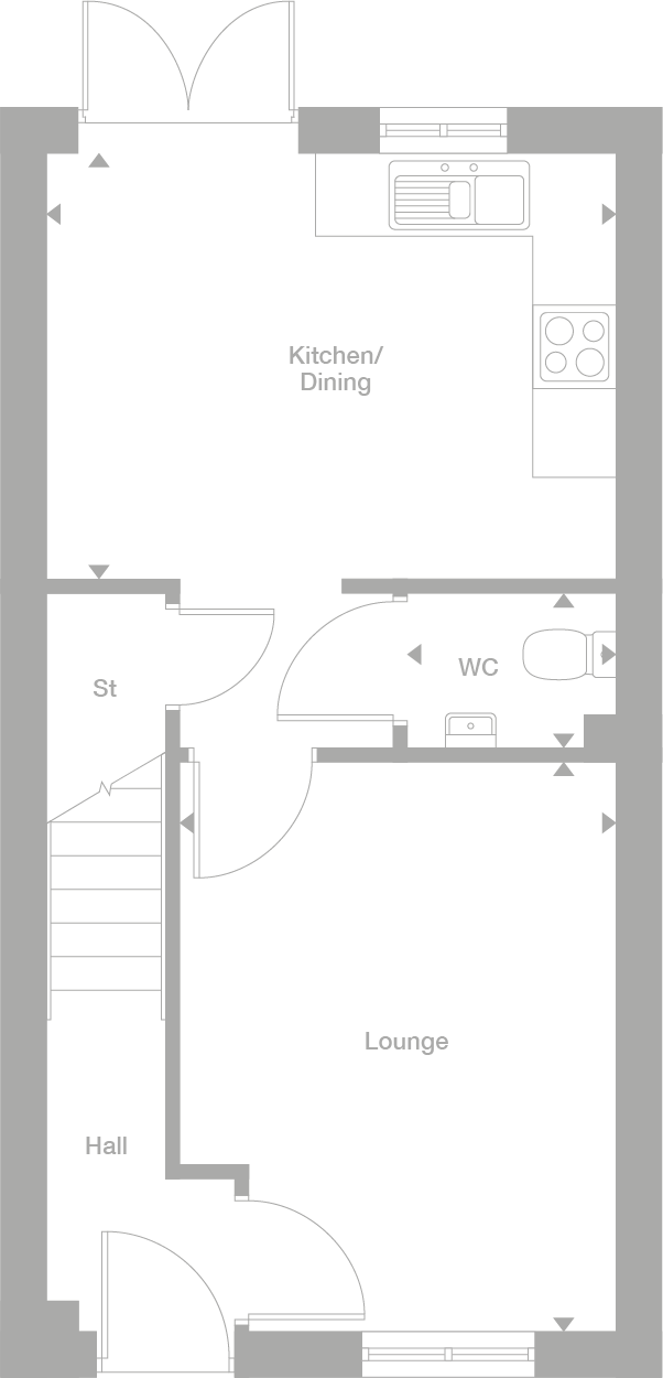 2D floor plan