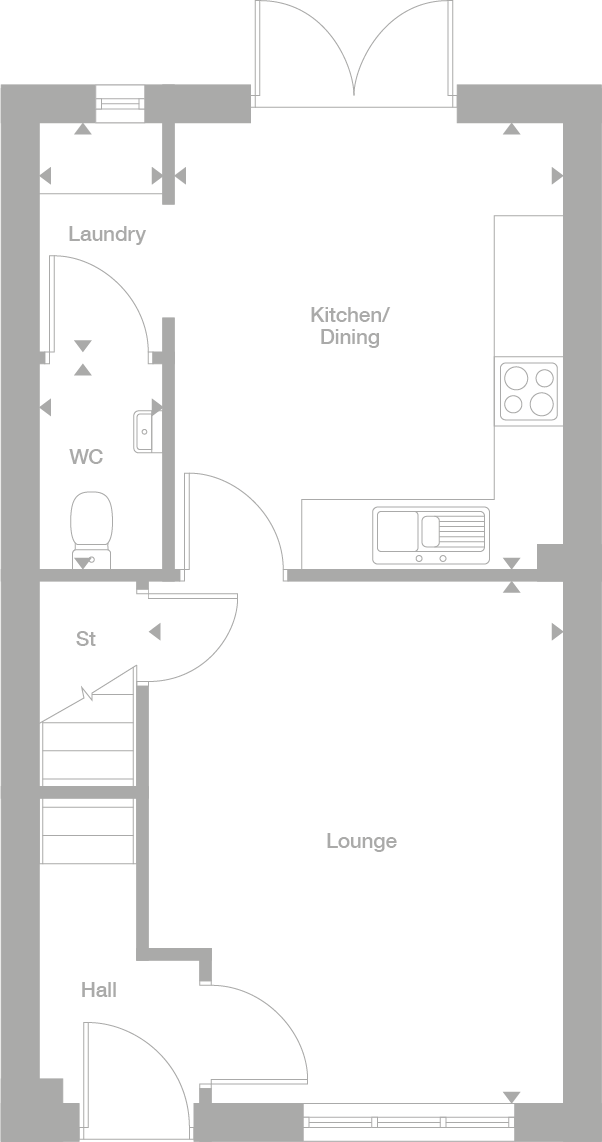 2D floor plan