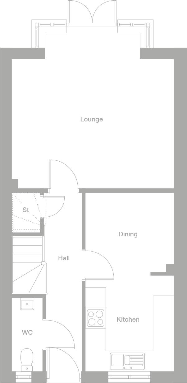 2D floor plan