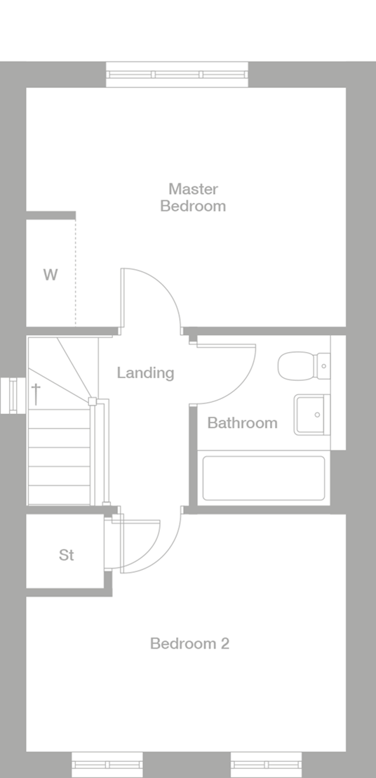 The Burroughs 2 bedroom house for sale in Cramlington