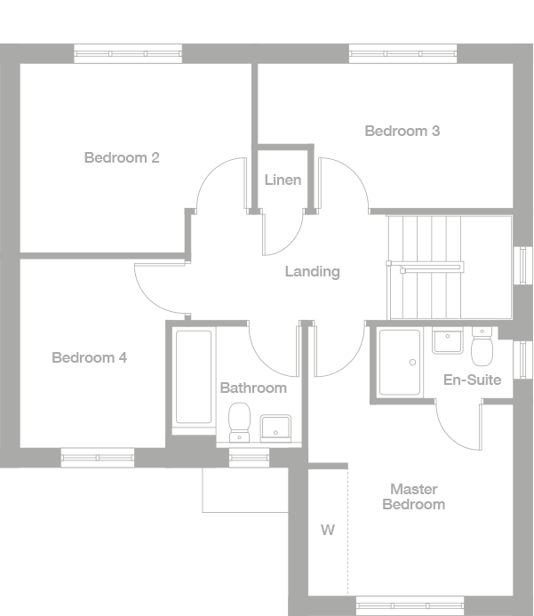 The Seeger 4 bedroom house for sale in Cramlington