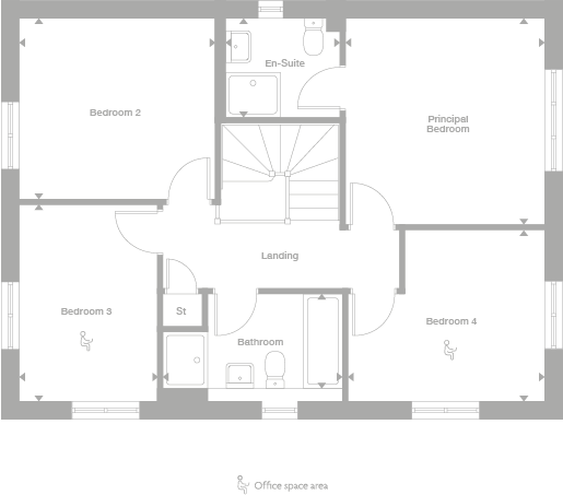 2D floor plan