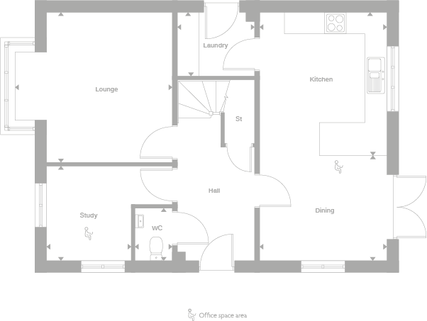 2D floor plan