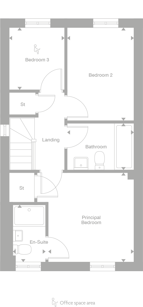 2D floor plan