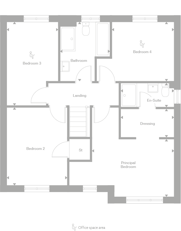 2D floor plan