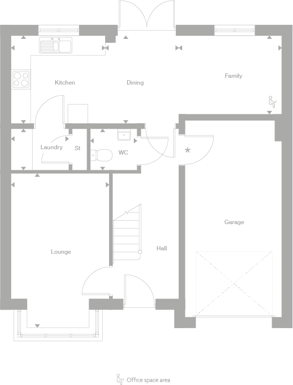 2D floor plan