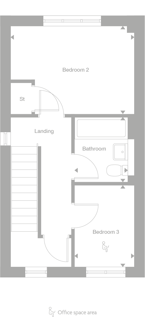 2D floor plan