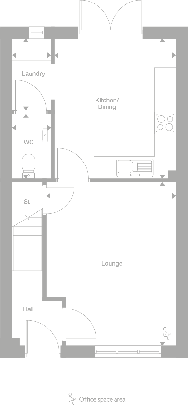 2D floor plan