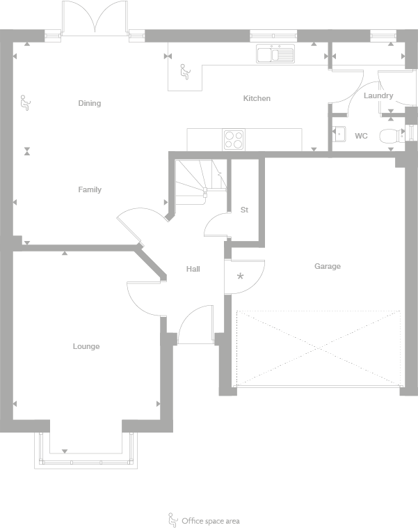 2D floor plan