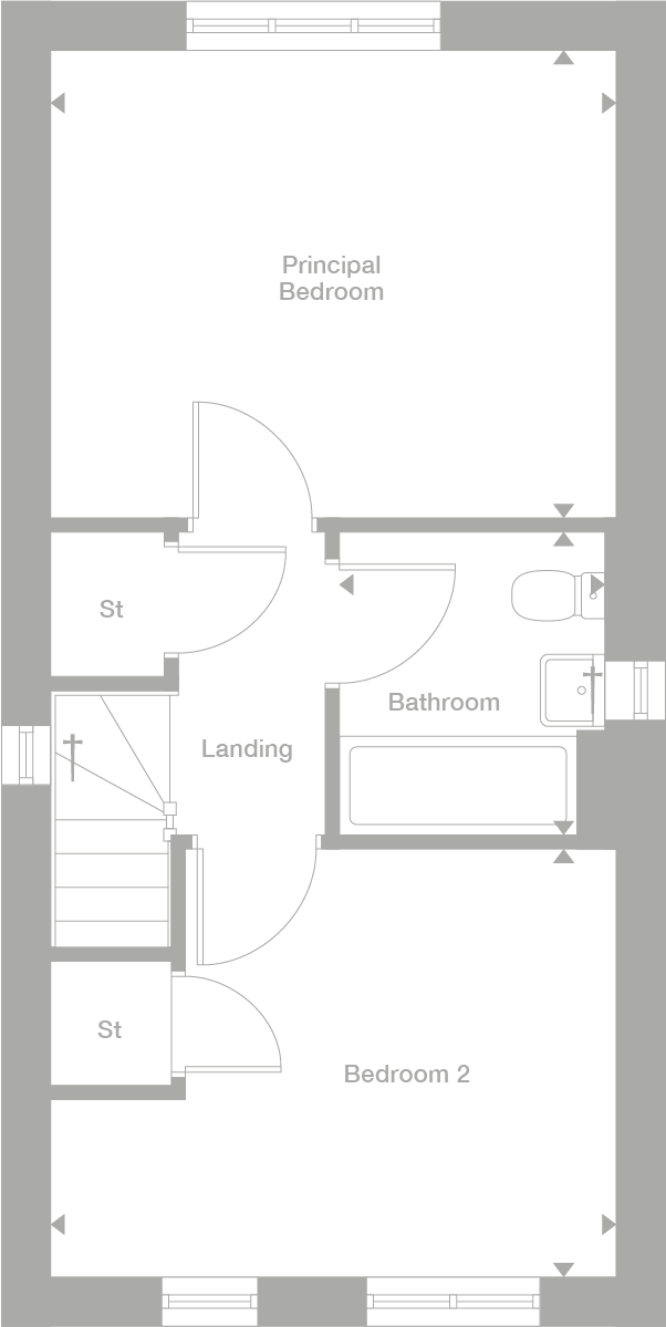 2D floor plan